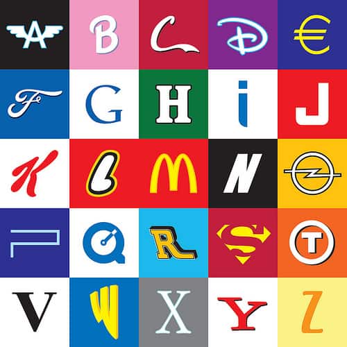 1 letter logo
